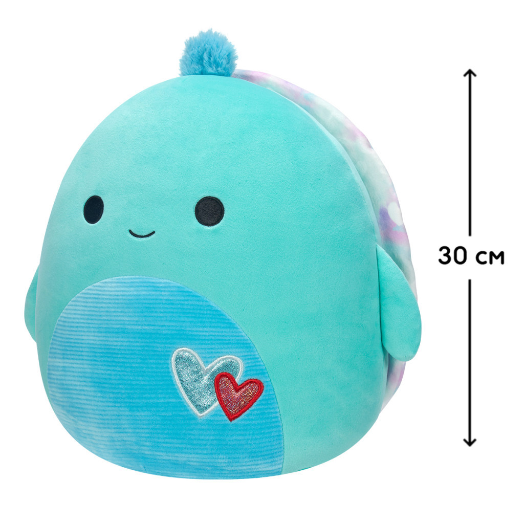 М'яка іграшка Squishmallows Черепаха Каскад 30 см (SQVA00875) - зображення 2