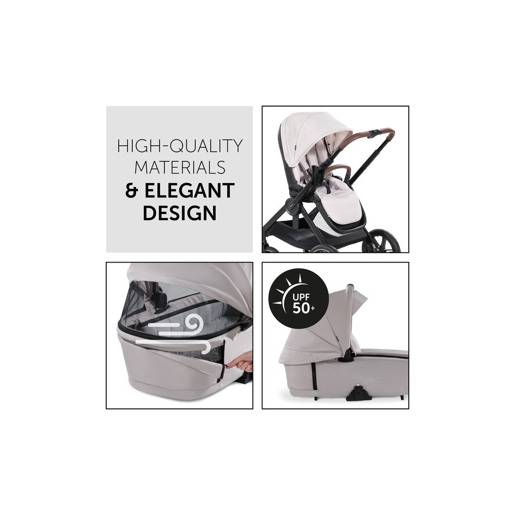 Коляска Hauck 2 в 1 Walk N Care (Beige) (16546-1) - зображення 5