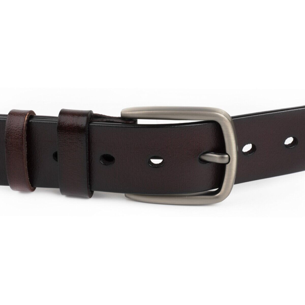 Ремінь Vintage Чоловічий із затемненою пряжкою механіка Коричневий (20315) - зображення 6