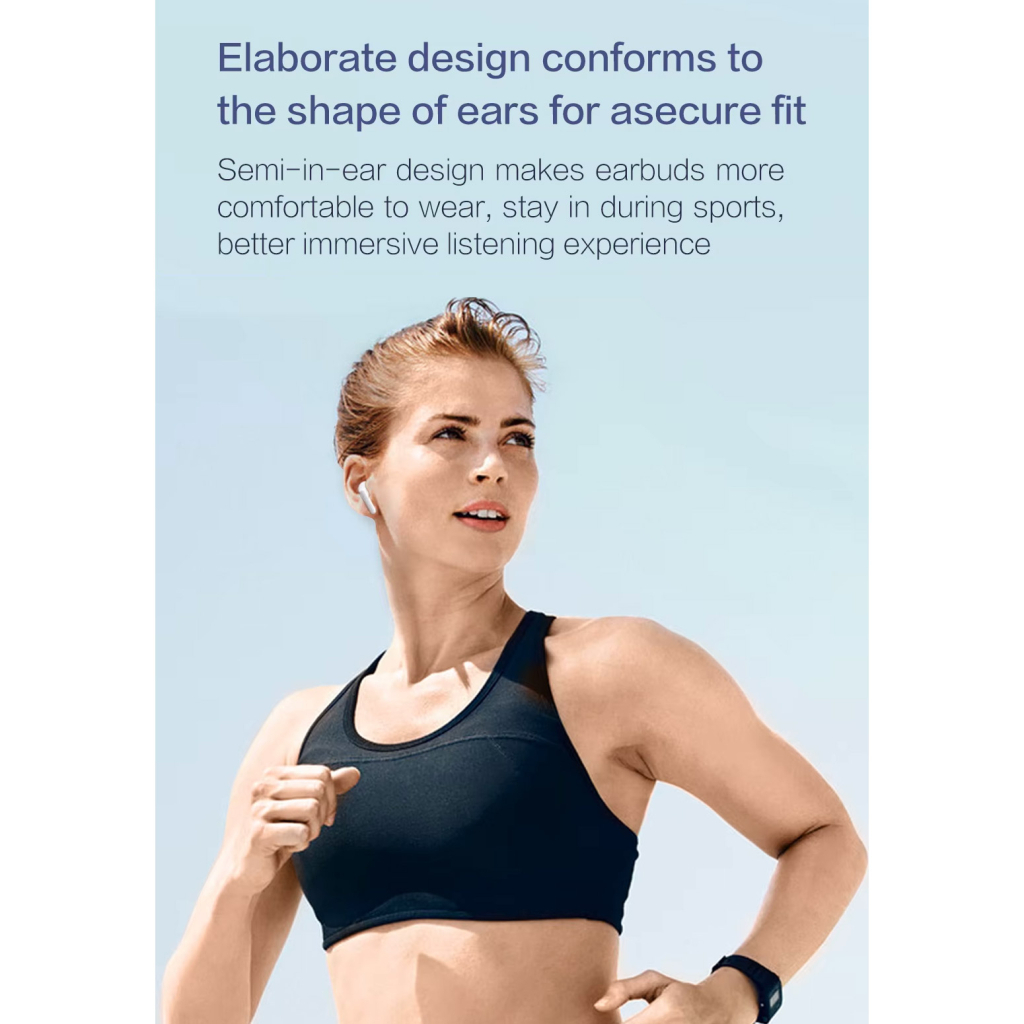 Навушники Xiaomi MiiiW Conch True Wireless Earphone W200 White (MWTW04) - зображення 9