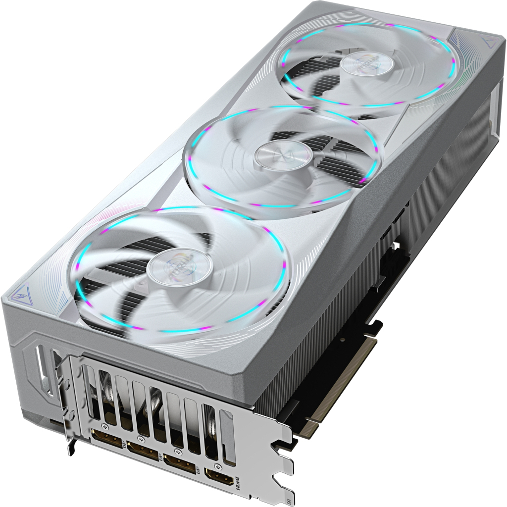 Відеокарта GIGABYTE GeForce RTX5080 16GB MASTER ICE (GV-N5080AORUSM ICE-16GD) - зображення 8