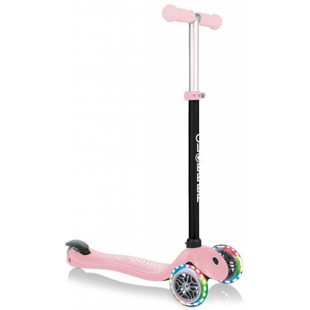 Самокат Globber GO UP SPORTY пастельно-рожевий з підсвічуванням (452-210-3) - зображення 4