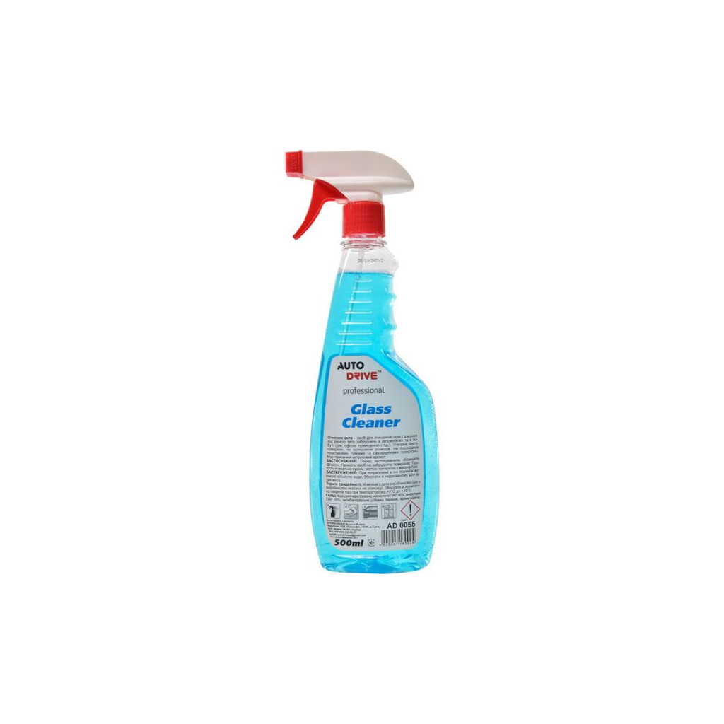 Автомобільний очисник AUTO DRIVE скла Glass Cleaner 500ml (AD0055) - изображение 2