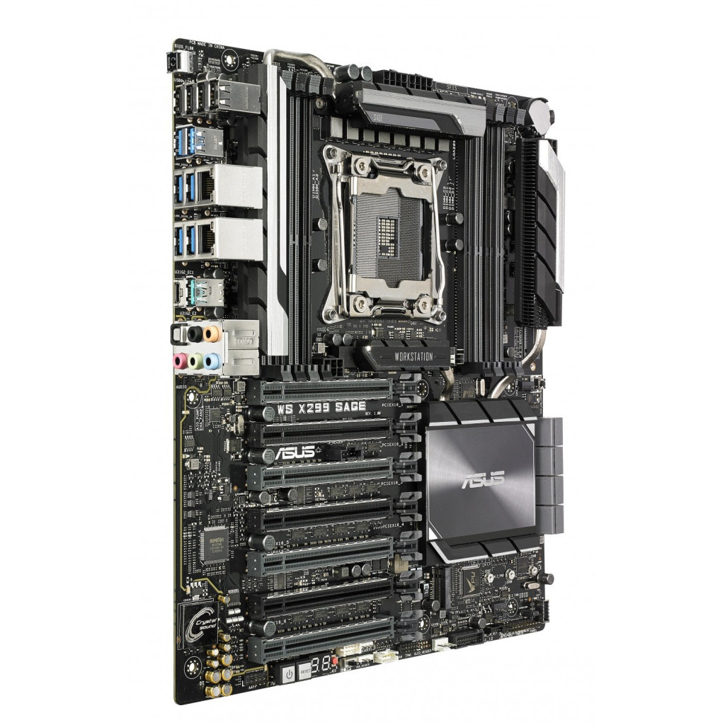 Серверна материнська плата ASUS WS X299 SAGE - зображення 2