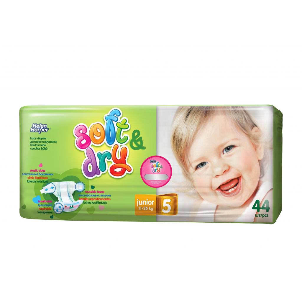 Підгузки Helen Harper Soft&Dry Junior 11-25 кг 44 шт (5411416022541) - зображення 1