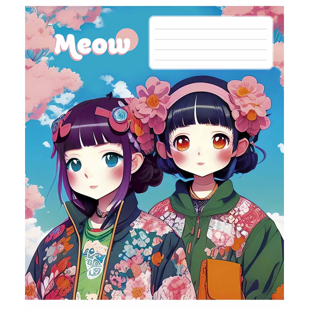 Зошит Школярик Kawaii 48 аркушів лінія (048-3302L) - зображення 5