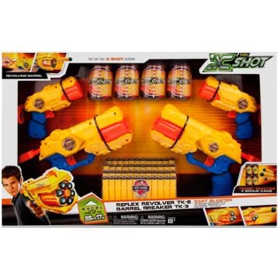 Іграшкова зброя Zuru X-Shot Скорострільний бластер Excel Combo Pack 4 шт (36129Z) - зображення 2