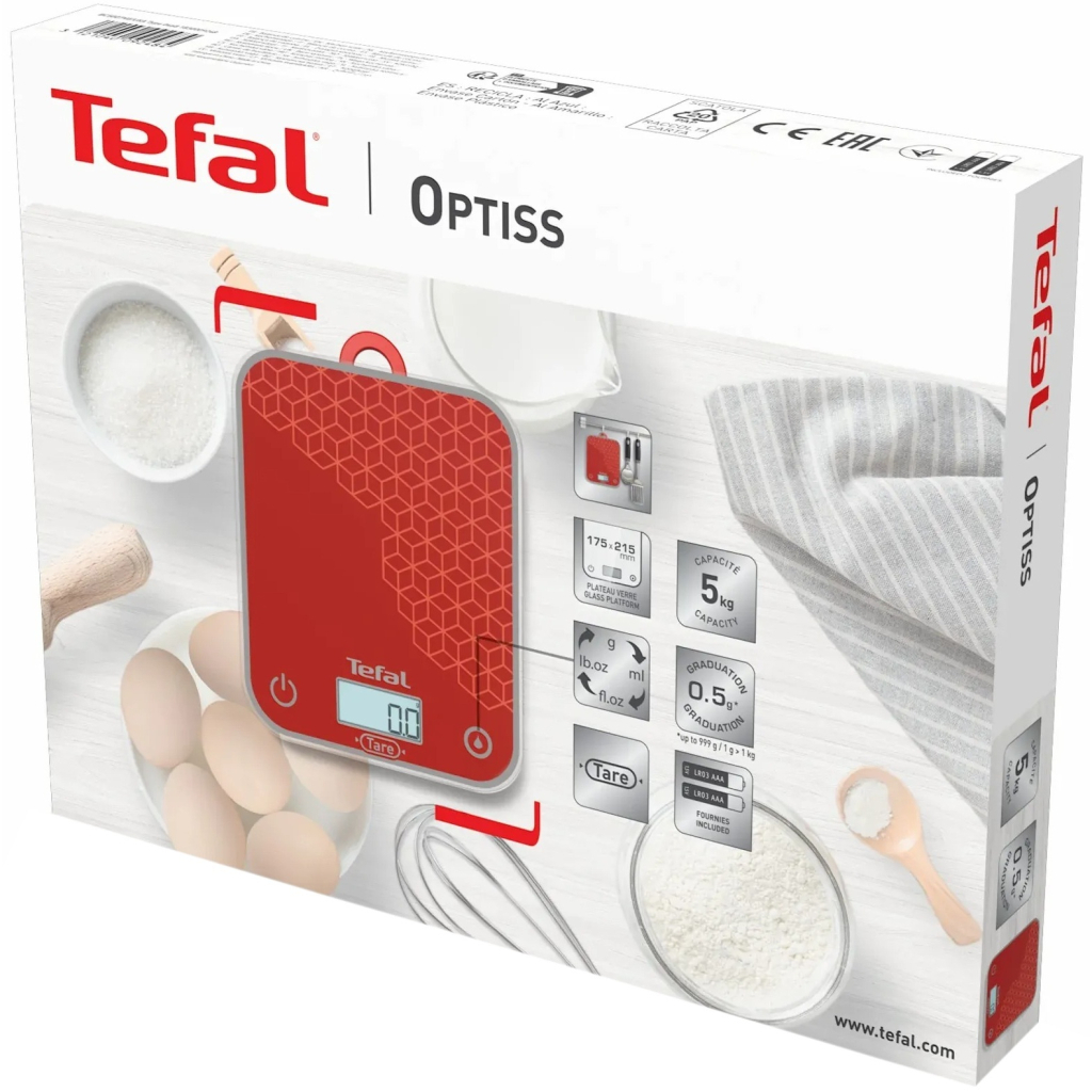 Ваги кухонні Tefal BC50D7V0 - зображення 5