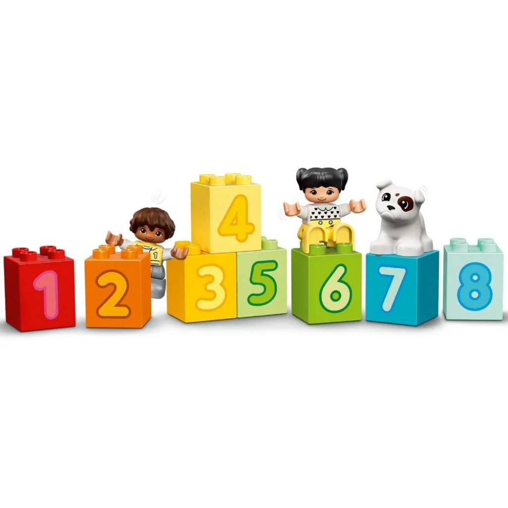 Конструктор LEGO Duplo Потяг із цифрами — вчимося рахувати 23 деталі (10954) - зображення 5