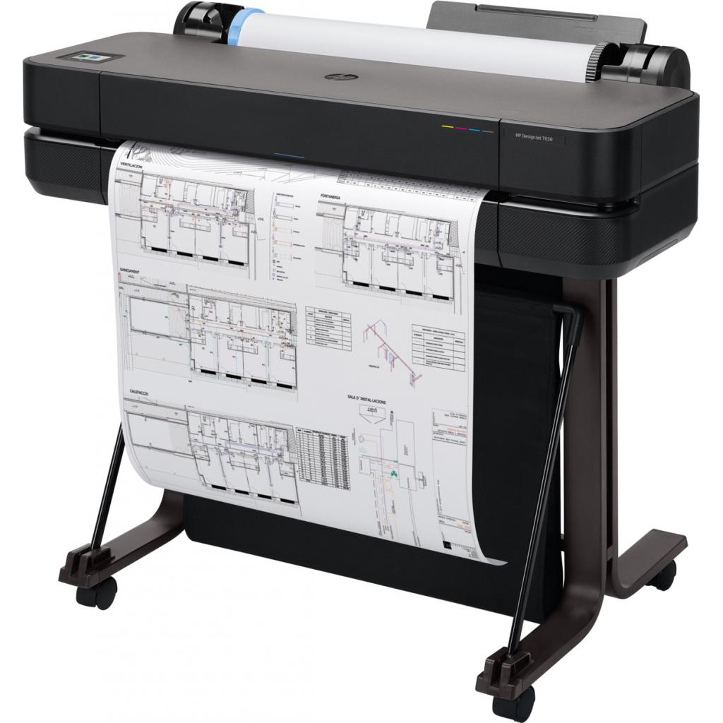 Плоттер HP DesignJet T630, 24'' c WiFi (5HB09D) - зображення 1