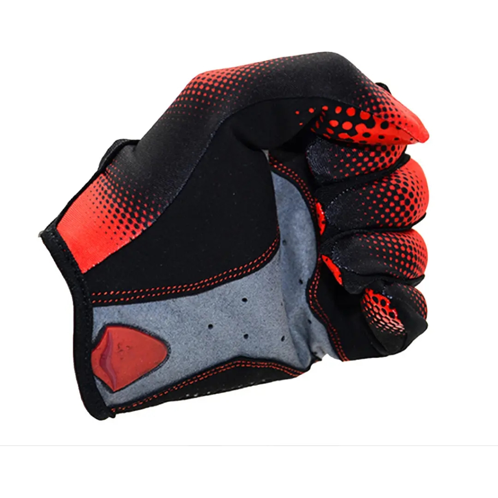 Рукавички для фітнесу MadMax MXG-101 X Gloves Black/Grey/Red L (MXG-101-RED_L) - зображення 7