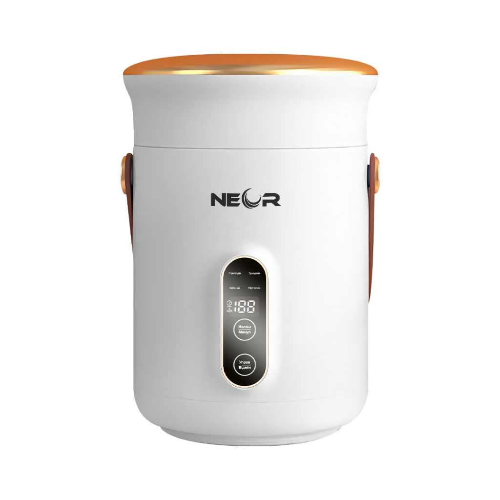 Ланч-бокс Neor для підігріву та приготування їжі 0,6 л (HEAT 06L50 WT) - зображення 1