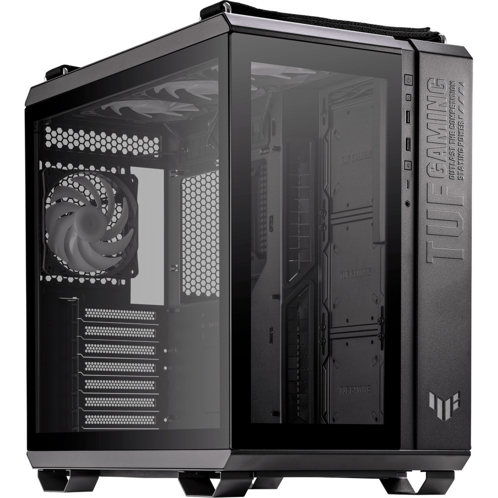 Корпус ASUS TUF Gaming GT502 Plus Black (90DC0090-B19010) - зображення 1
