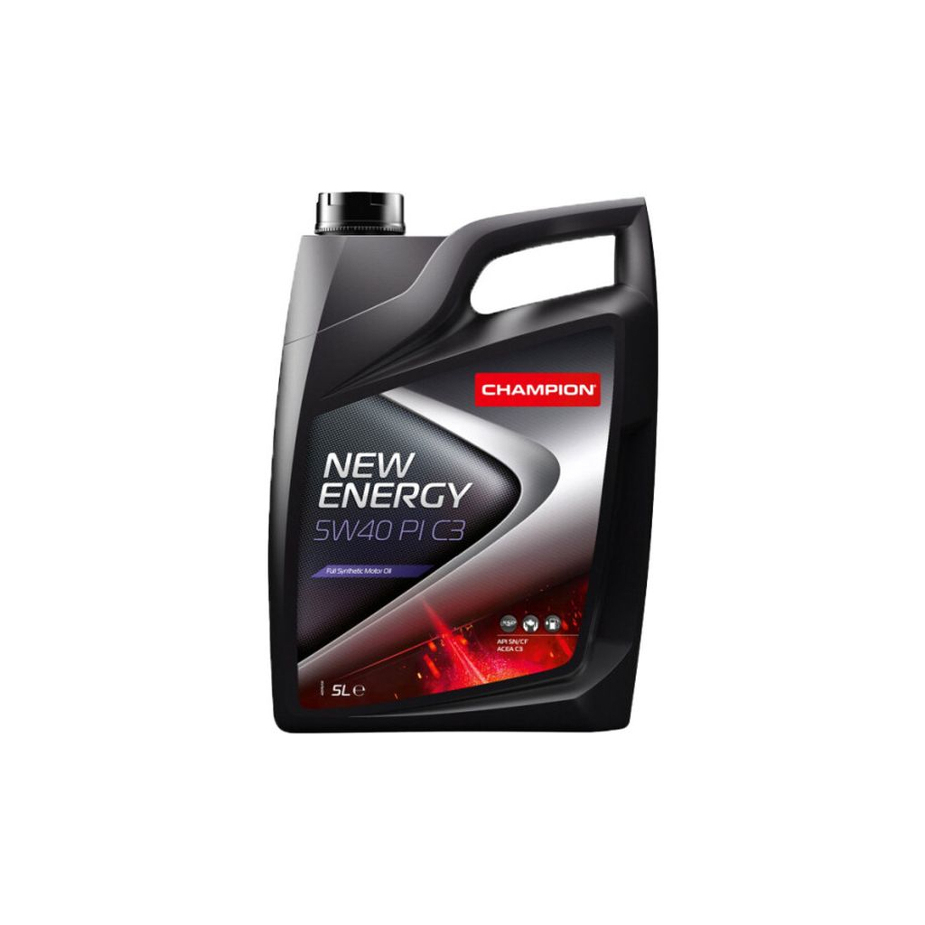 Моторна олива Champion NEW ENERGY 5W40 PI C3 5L (8203312) - зображення 1