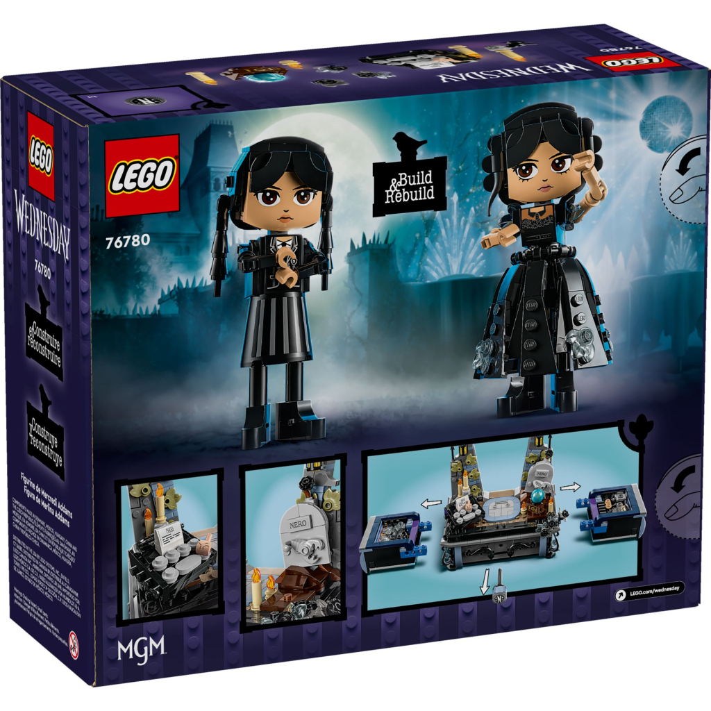 Конструктор LEGO Wednesday Фігурка Венздей Аддамс (76780) - зображення 10