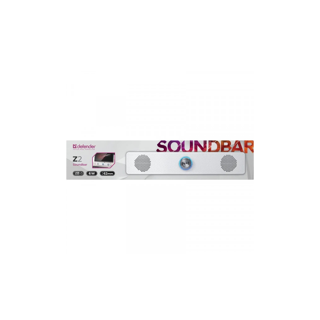 Акустична система Defender Soundbar Z2 White (65192) - зображення 6