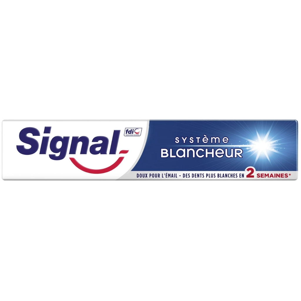Зубна паста Signal Система відбілювання 75 мл (8720181419683) - зображення 1