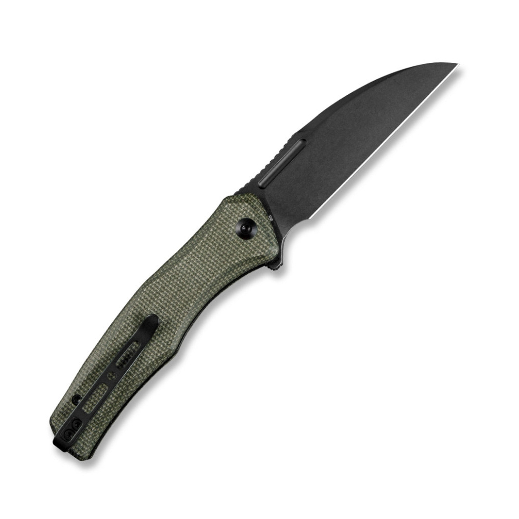 Ніж Sencut Watauga Blackwash Green Micarta (S21011-2) - зображення 2