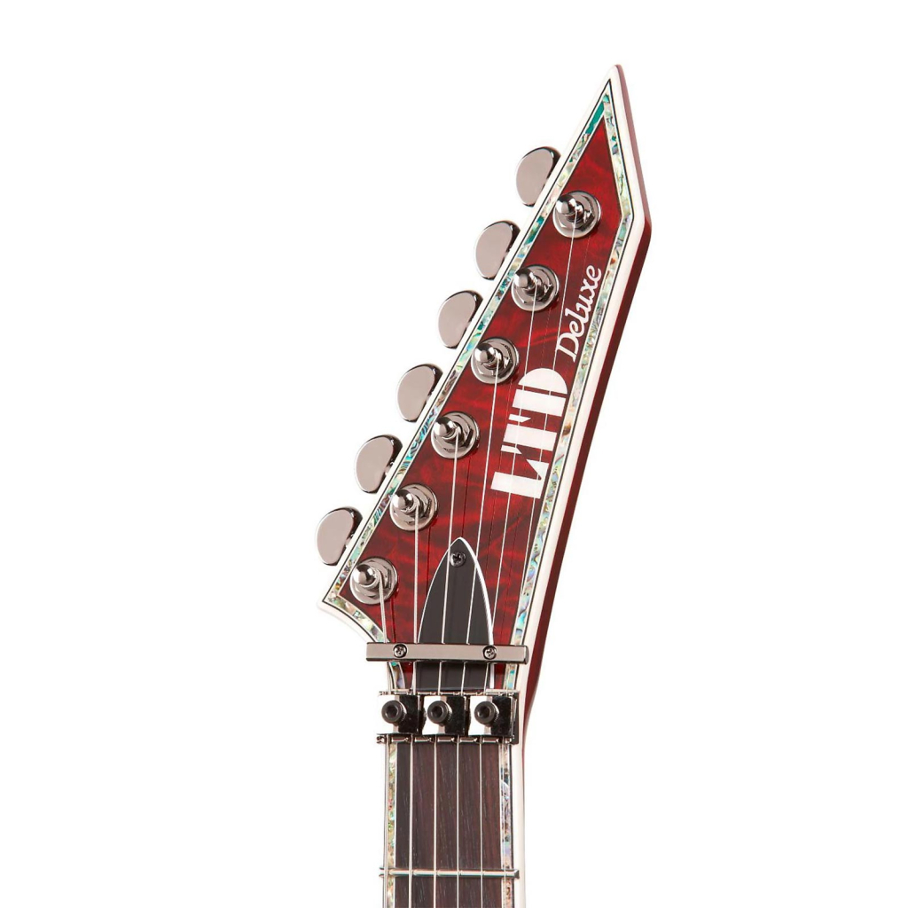Електрогітара LTD MH-1000 See Thru Black Cherry - зображення 5