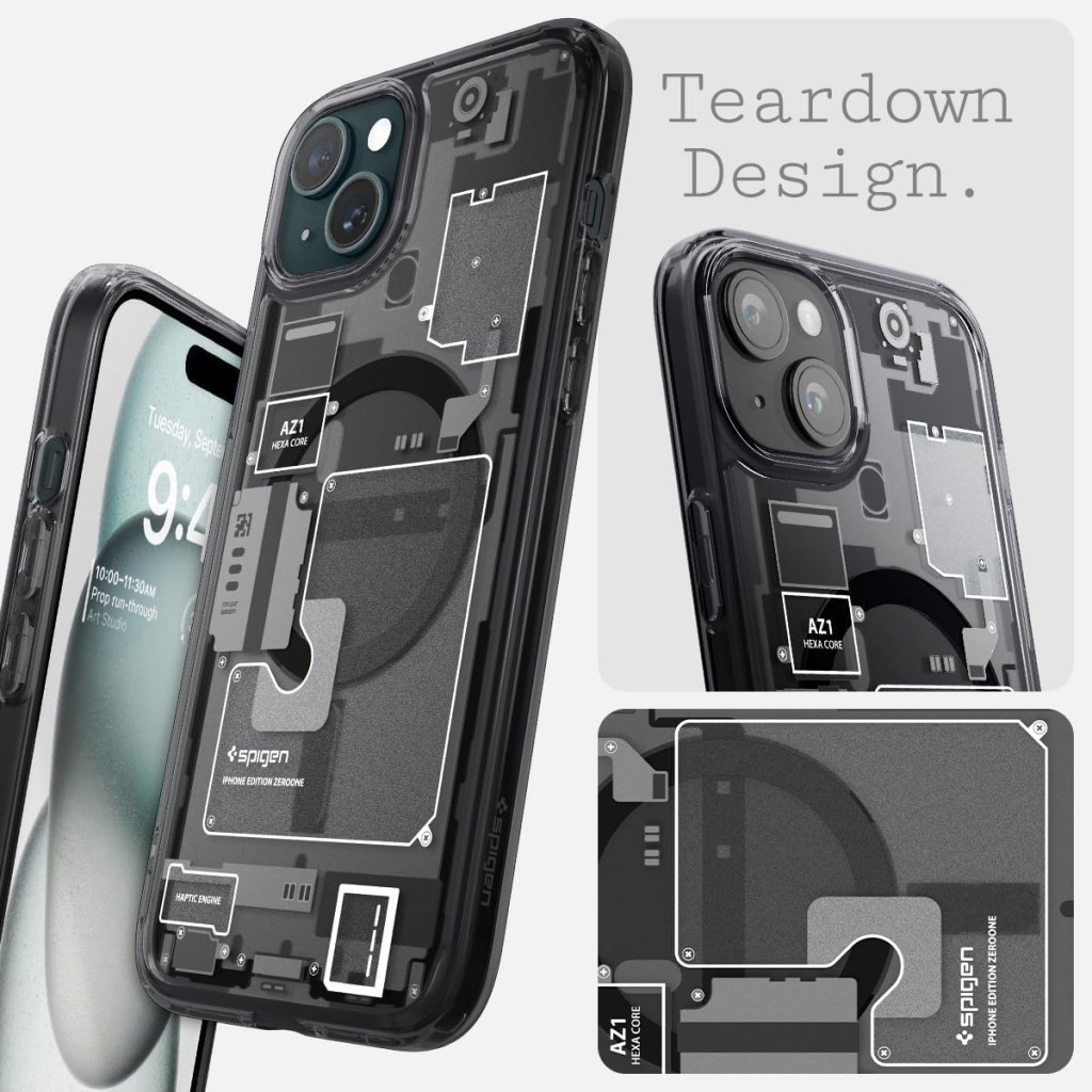 Чохол до мобільного телефона Spigen Apple iPhone 15 Ultra Hybrid MagFit Zero One (ACS06806) - изображение 6