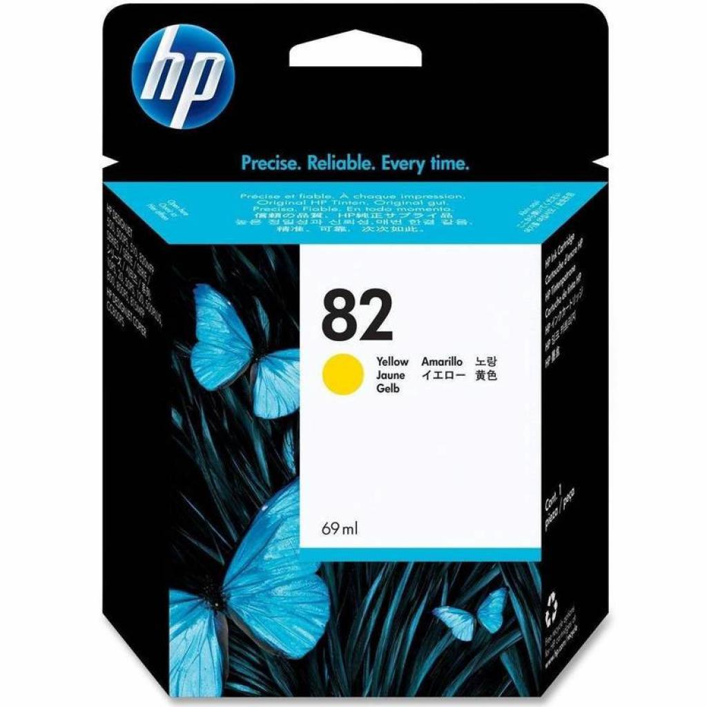 Картридж HP DJ No. 82 Yellow (C4913A) - изображение 1