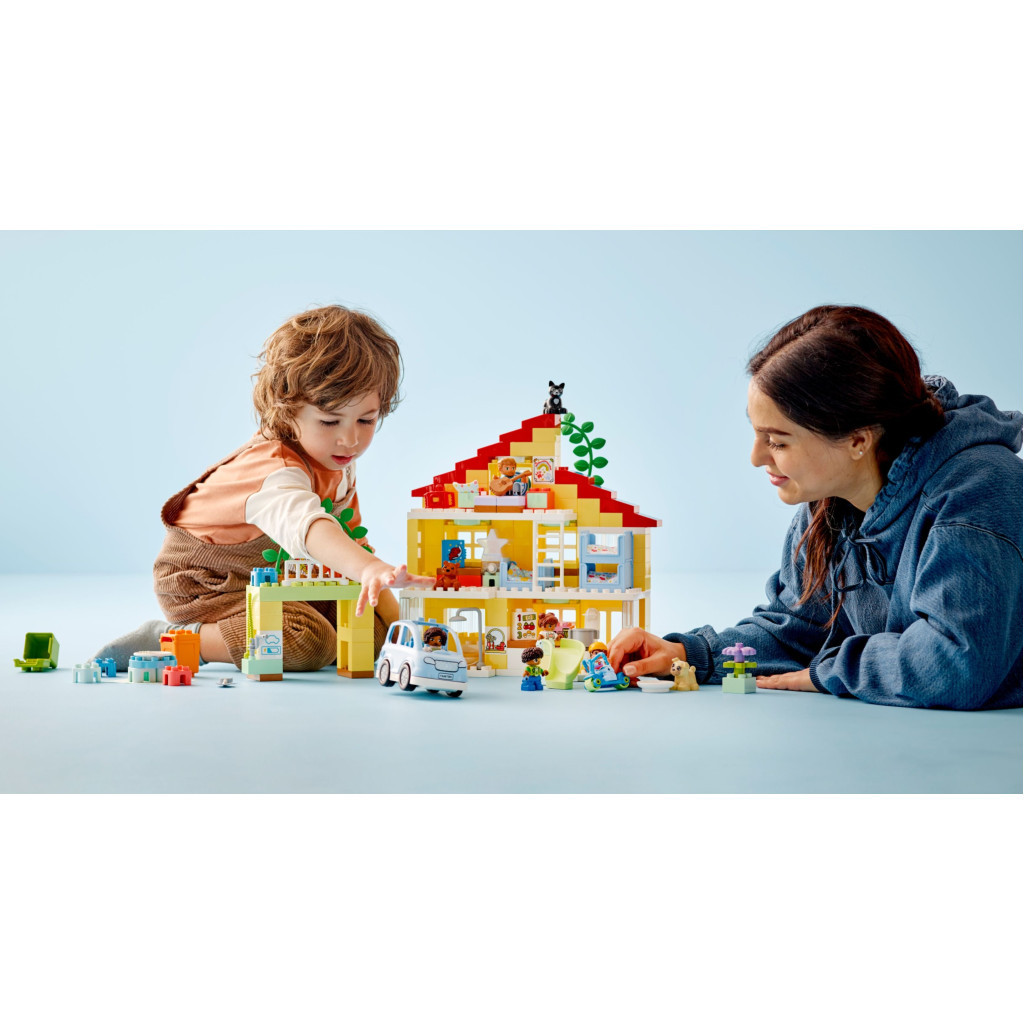 Конструктор LEGO DUPLO Сімейний будинок 3 в 1 218 деталей (10994) - зображення 11