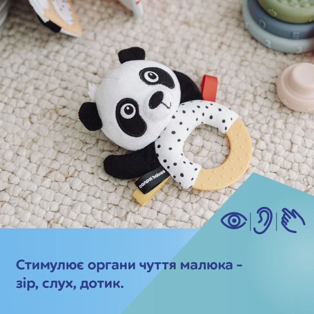 Брязкальце Canpol з прорізувачем BabiesBoo (68/086) - изображение 8