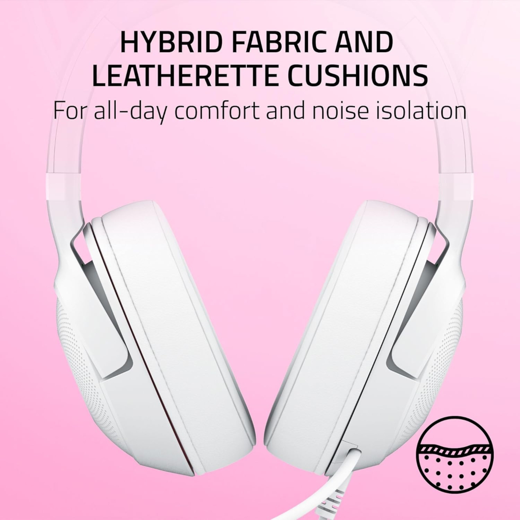 Навушники Razer Kraken Kitty V2 White (RZ04-04730600-R3M1) - зображення 7
