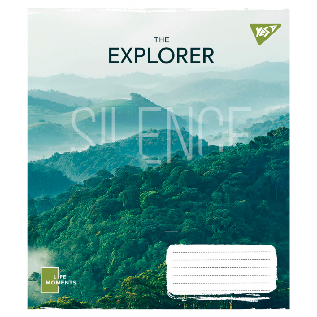 Зошит Yes The Explorer А5 96 аркушів лінія (767860) - зображення 4