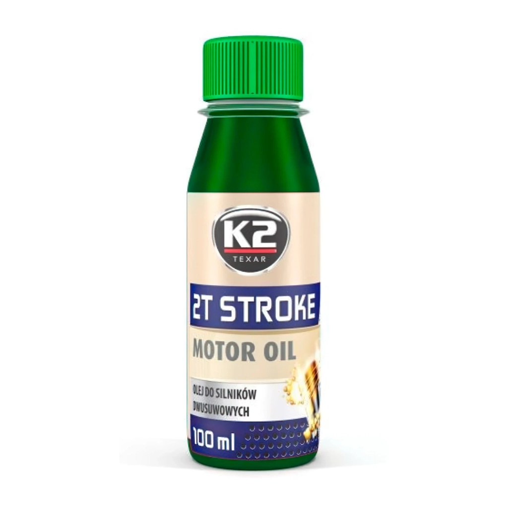 Моторна олива K2 2T Stroke Oil Green 100 мл (O528GREENML100E) - зображення 1