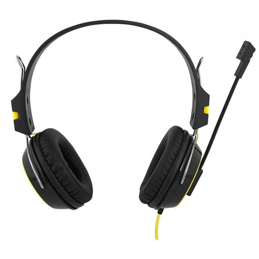 Навушники Gemix N4 Black-Yellow Gaming - зображення 2