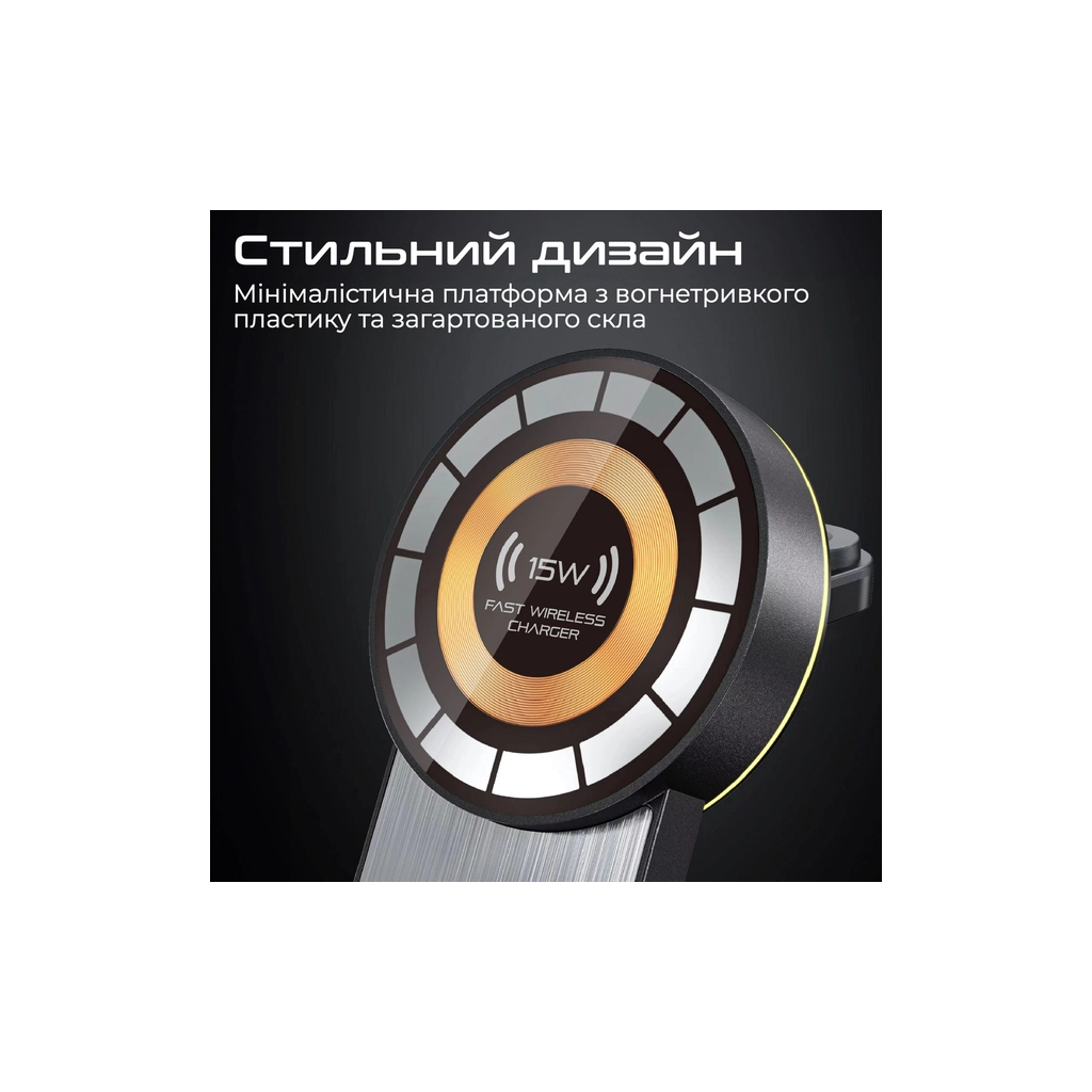 Зарядний пристрій Promate wireless charger transfold (transfold) - зображення 7