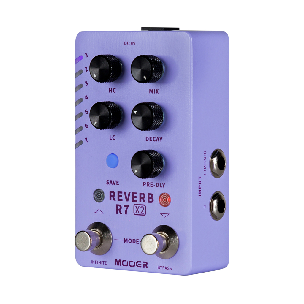 Педаль ефектів Mooer R7 X2 Reverb - зображення 4