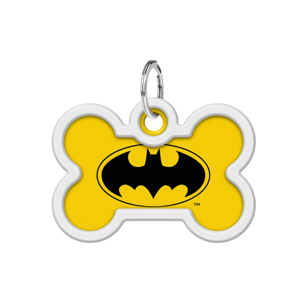 Адресник для тварин WAUDOG Smart ID з QR паспортом "Бетмен лого", кістка 40х28 мм (0640-1006) - изображение 2
