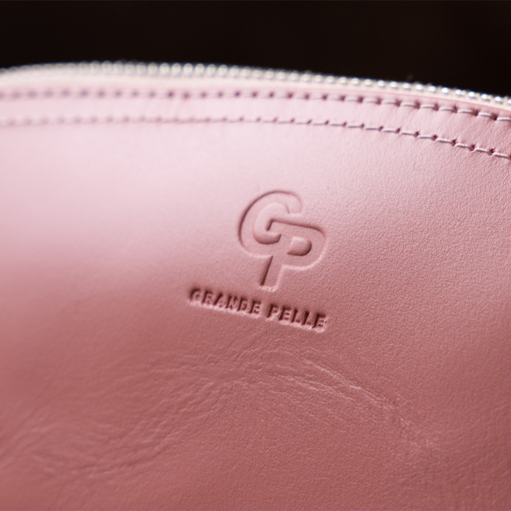 Косметичка Grande Pelle Зі шкіри Пудрова (11299) - зображення 9