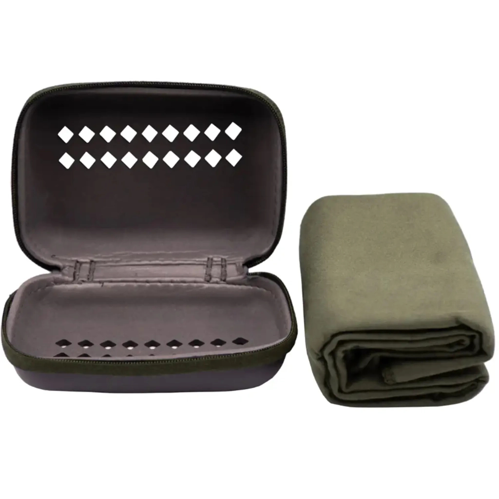 Туристичний рушник Tribe з мікрофібри в чохлі Pocket Towel 50х100 M Army-green (T-LC-0001-M-army-green) - зображення 7