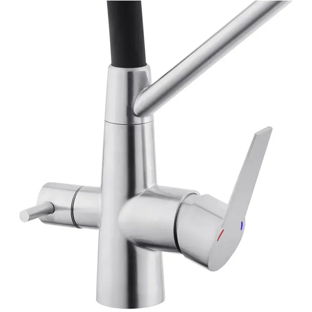 Змішувач Kroner Klassisch-ESG03817BLK (CV027936) - зображення 5