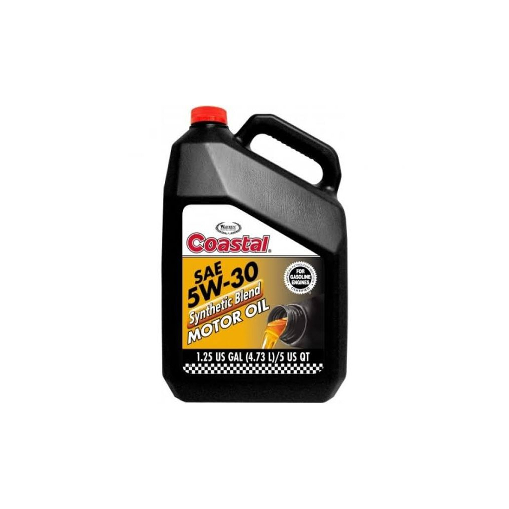 Моторна олива Coastal Synthetic Blend 5W30 4,73л - зображення 1