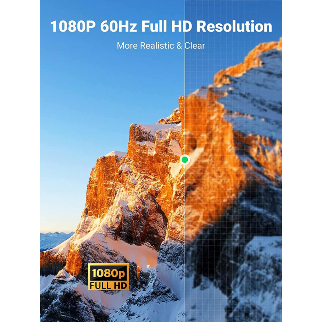 Кабель мультимедійний HDMI M to DVI M 1.0m HD106 black UGREEN (30116) - зображення 5