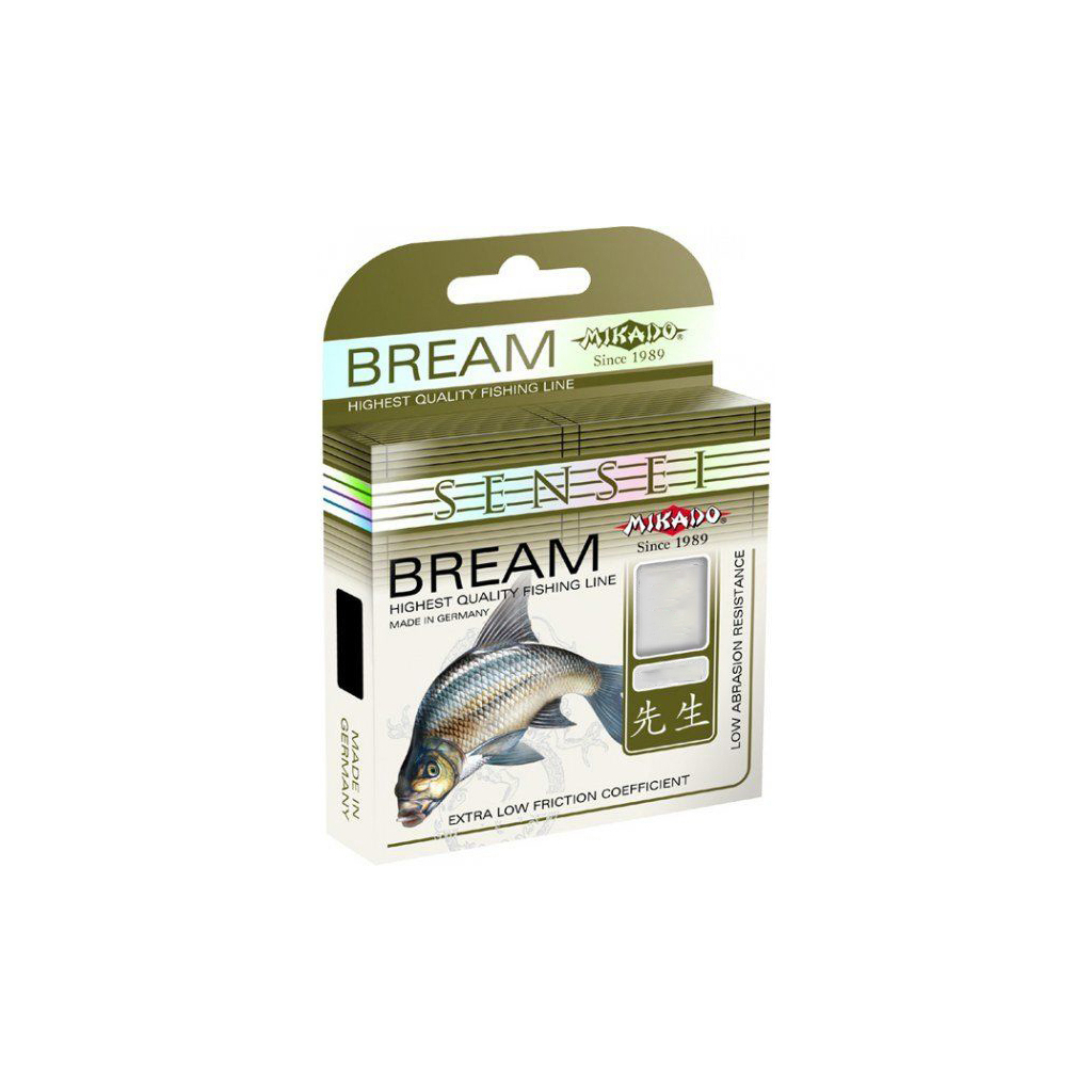 Волосінь Mikado Sensei Bream 30 м 0,20 мм 5,9 кг Light Green (ZLEC-020) - зображення 1