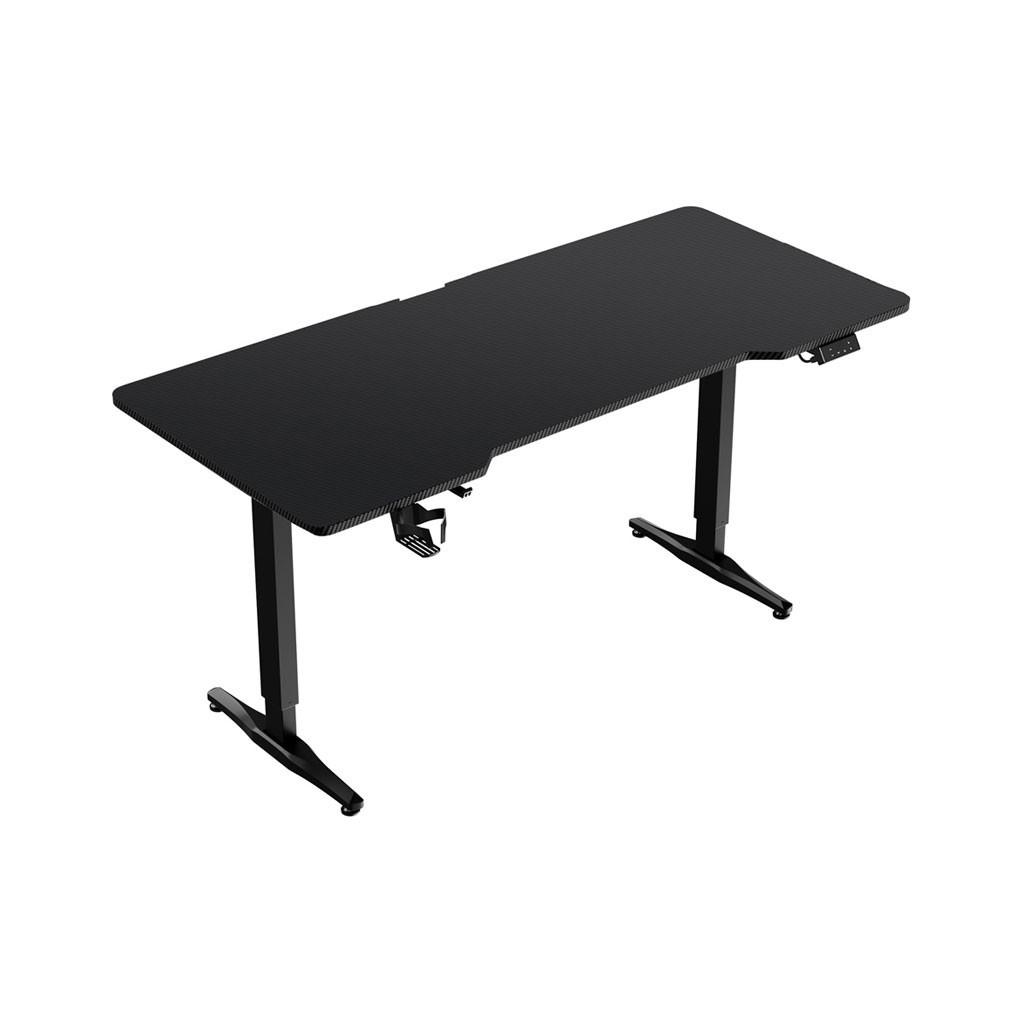 Комп'ютерний стіл 1stPlayer Moto-E 1660 Black - зображення 1