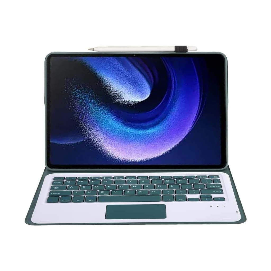 Чохол до планшета BeCover Keyboard+TouchPad Xiaomi Mi Pad 6 / 6 Pro 11" Dark Green (712403) - зображення 3