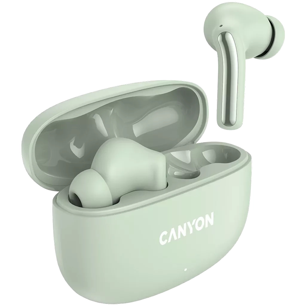 Навушники Canyon OnGo 9 Green (CNS-TWS9G) - зображення 2