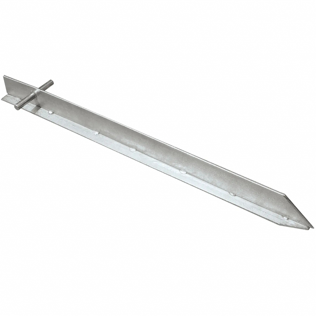 Комплект кілочків High Peak Steel T-Peg 30 см 2 шт Silver (928996) - зображення 2