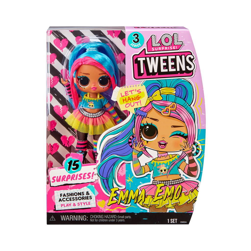 Лялька L.O.L. Surprise! серії Tweens S3 – Емма Емо (584070) - зображення 8