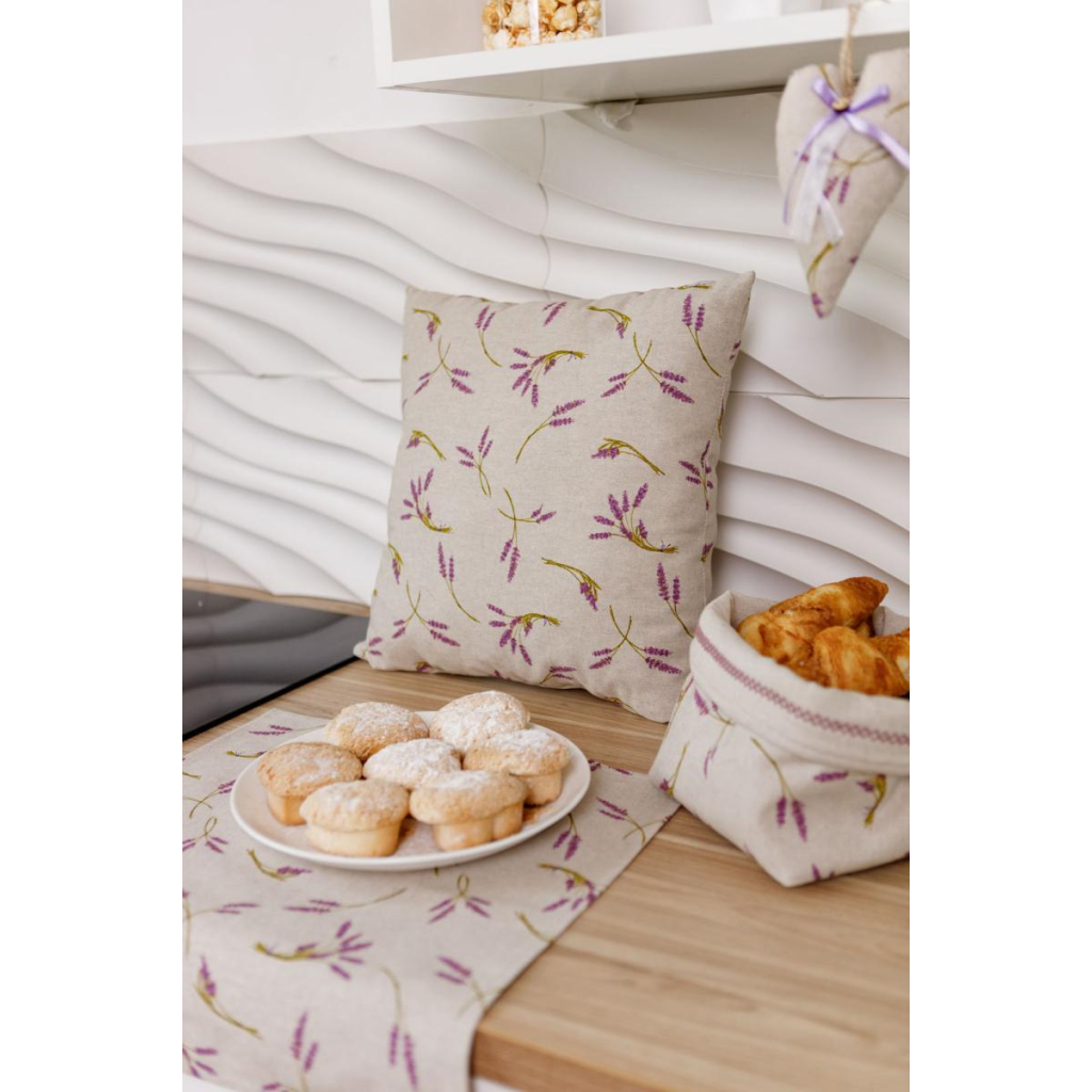 Подушка Прованс декоративна Лаванда 40х40 см (036230) - зображення 5