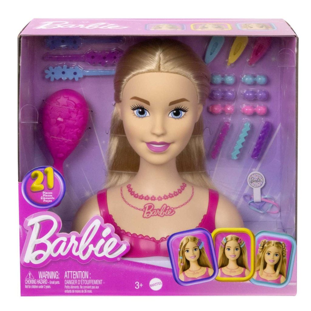 Лялька Barbie манекен для зачісок Класика Barbie з аксесуарами (HMD88) - зображення 5