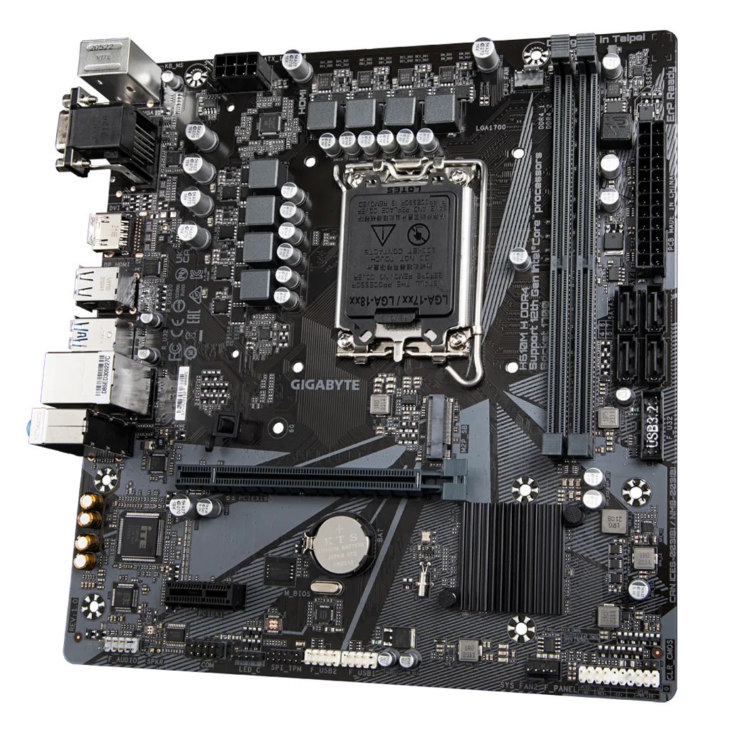 Материнська плата GIGABYTE H610M H DDR4 - зображення 4