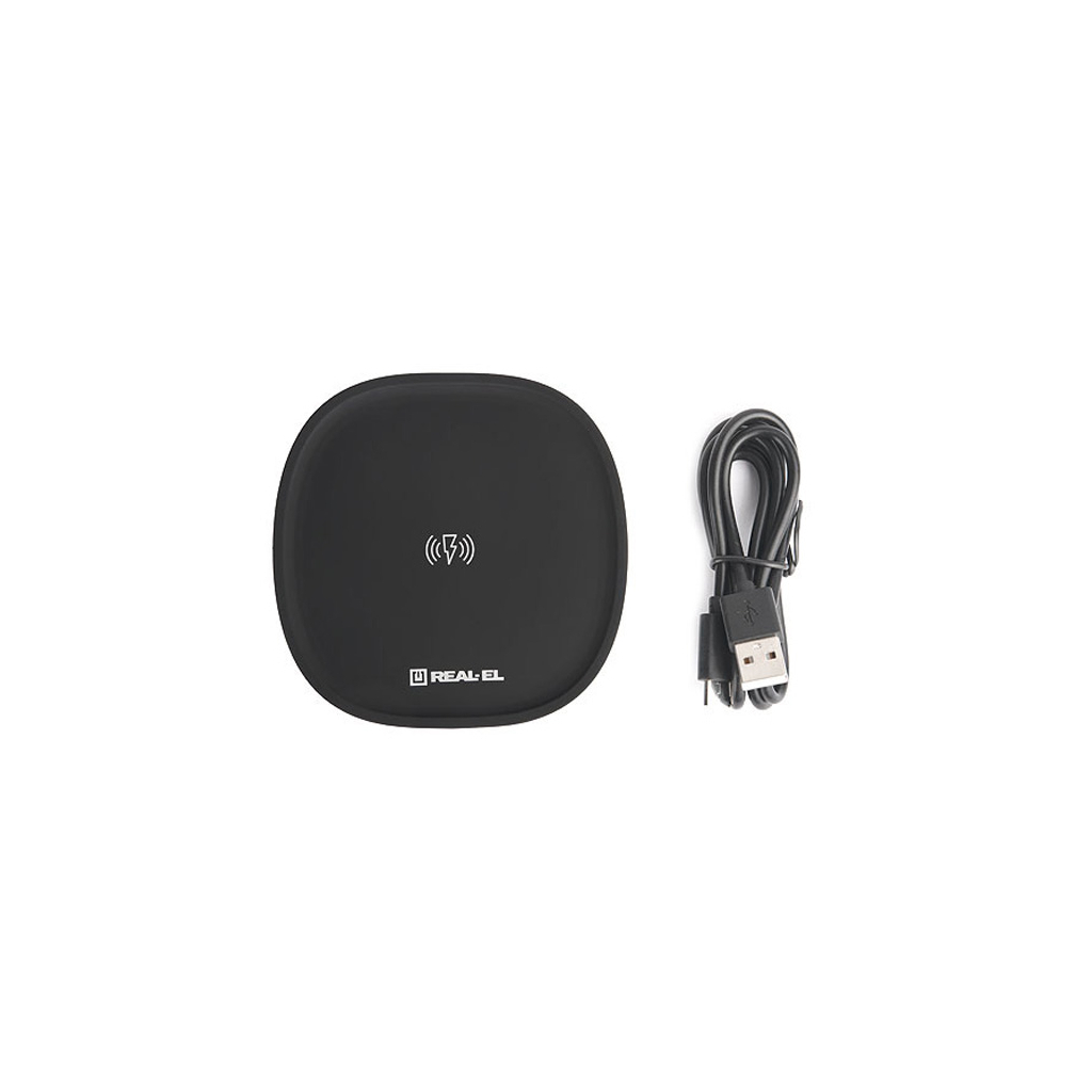 Зарядний пристрій REAL-EL WL-740 black (EL123160019) - зображення 10