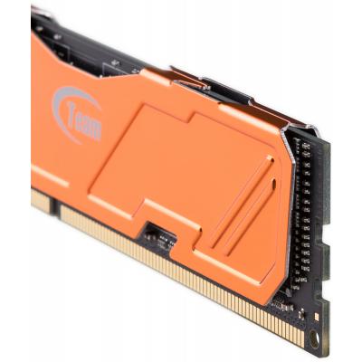Модуль пам'яті для комп'ютера DDR3 4GB 1600 MHz Vulcan Orange Team (TLAED34G1600HC901) - зображення 4